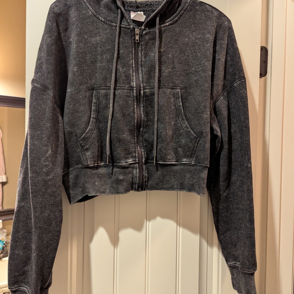 No Boundaries Charcoal Hoodie